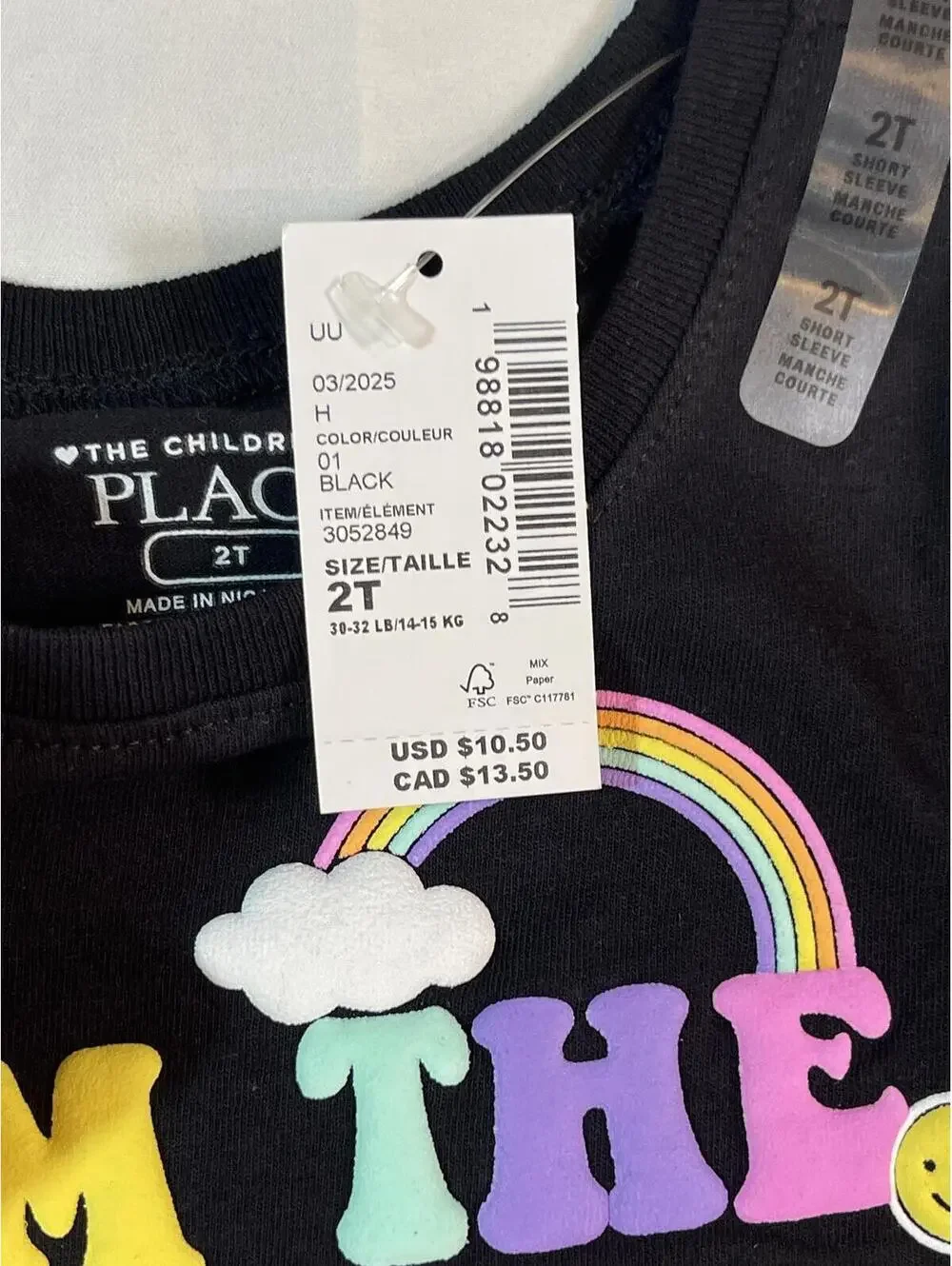 The Children’s Place Girls Graphic T Shirt